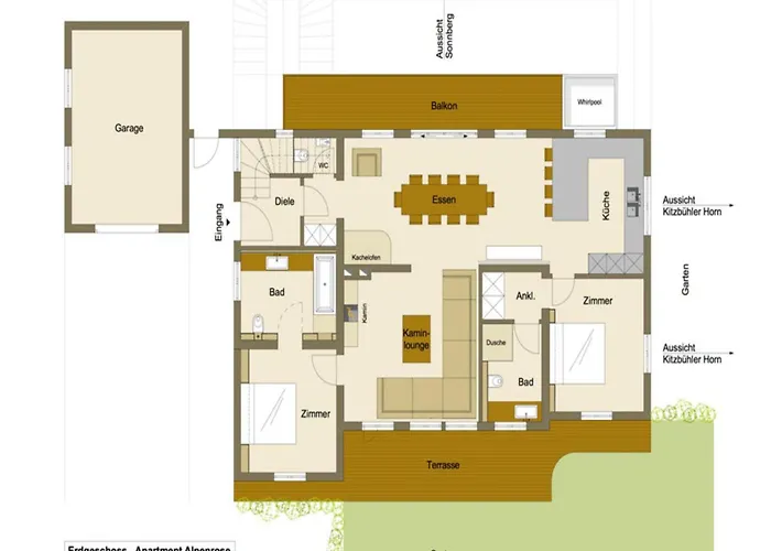 Apartment Chalet-apartment Alpenrose Am Lift Kirchberg in Tirol