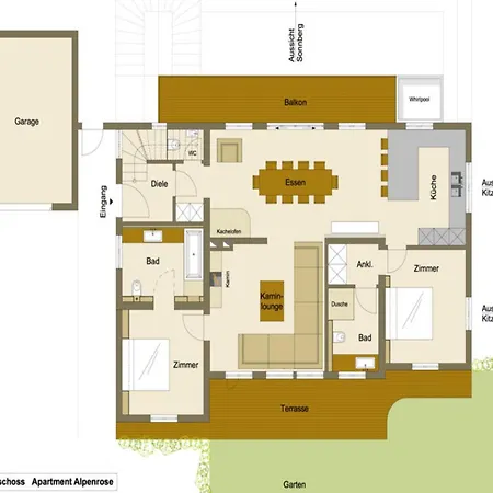 דירה Chalet-apartment Alpenrose Am Lift קירשברג אין טירול